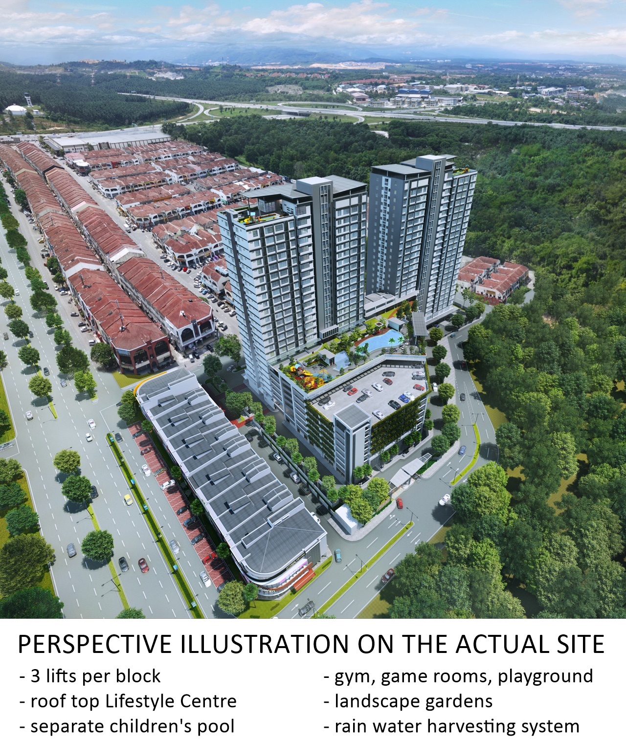 aerial view